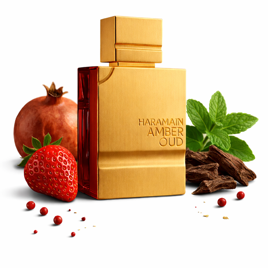 Amber Oud Rouge Al Haramain 60 ML 1.1 Baúl